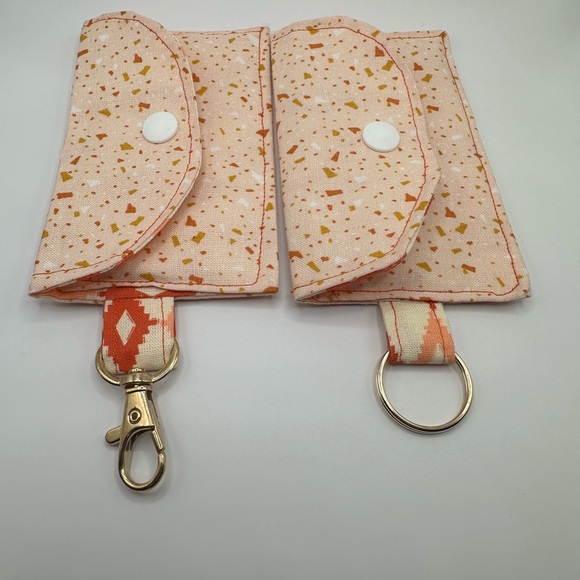 Handmade Cotton Credit Card Pouch - Picture 5 of 8